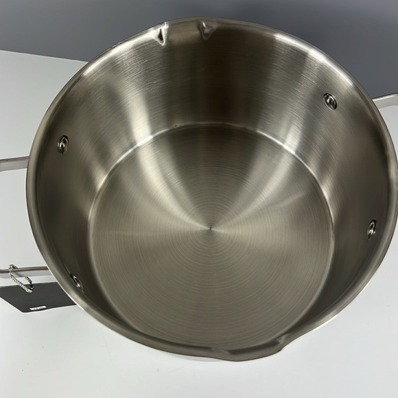 Masterclass Cookware 9.5" 6.2 qt Stock Pot and Lid Casserole Stainless Steel NEW - Picture 3 of 10